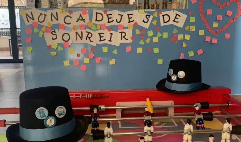 "Nunca dejes de sonreir" Fundación El Gancho Infantil