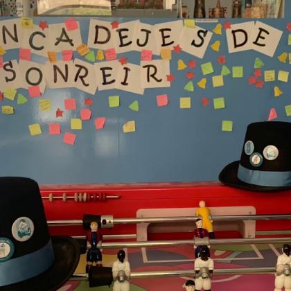 "Nunca dejes de sonreir" Fundación El Gancho Infantil