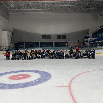 actividad de patinaje sobre hielo