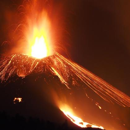 Erupción Volcán de La Palma